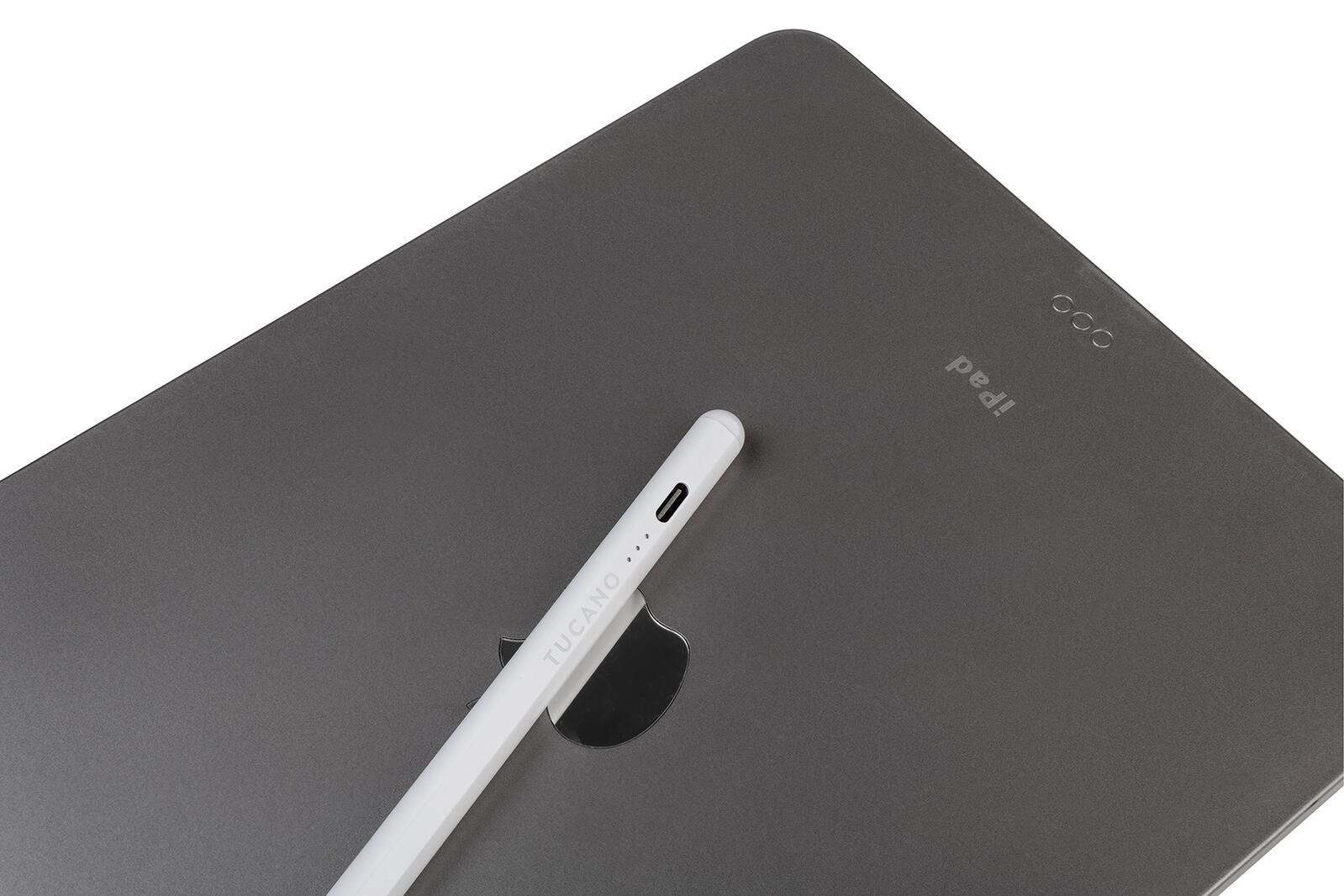 Tucano Active Stylus Pen mit USB-C für das Apple iPad - Weiß Tucano Active Stylus Pen mit USB-C für das Apple iPad - Weiß